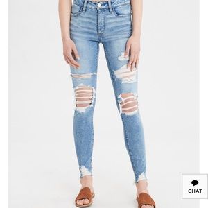 American Eagle hi rise jeggings